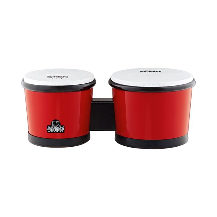 Бонго NINO17R-BK 6,5" х 7,5", пластик АБС, красный