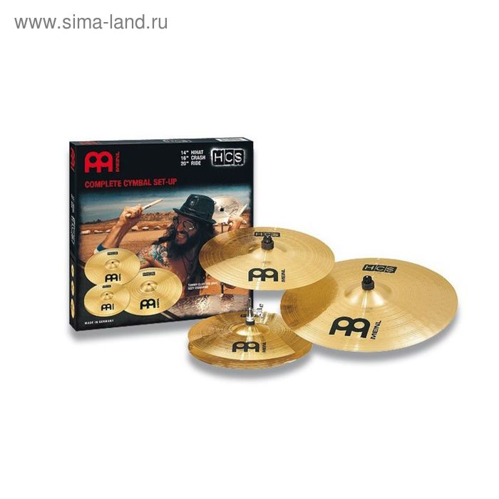 Комплект тарелок Meinl HCS141620 HCS Complete Cymbal Set  14, 16, 20