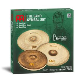 

Комплект тарелок Meinl BV-141820SA Byzance Vintage Sand Cymbal Set 14, 18, 20"