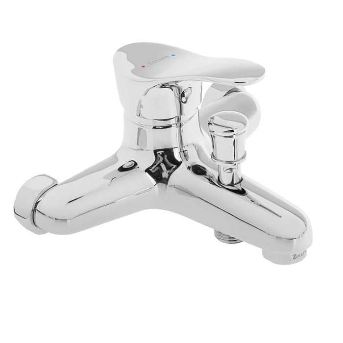 Смеситель для ванны Zollen Mainz MA61410541, однорычажный, с душевым набором, хром