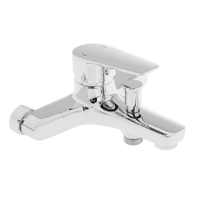 Смеситель для ванны Zollen Bergen BE61610141, однорычажный, с душевым набором, хром