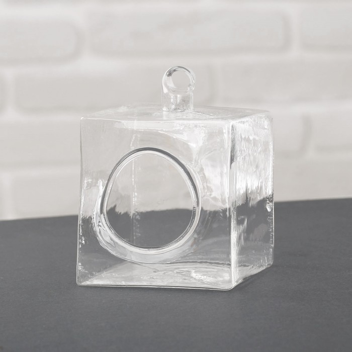 Основа для творчества и декорирования "Квадрат", 10 х 8 см, с подвесом