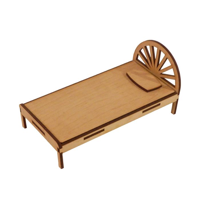 Деревянная заготовка "Кровать"