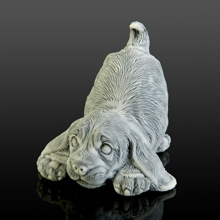 Сувенир "Щенок малый играет" 5,7 см