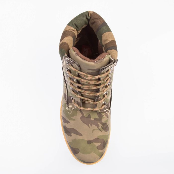 Ботинки женские TopLand арт. 2323-PB70988Y (хаки) (р. 40)