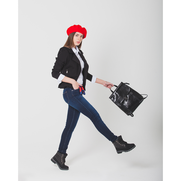 Ботинки женские TopLand арт. 2323-PB72517B (черный) (р. 39)