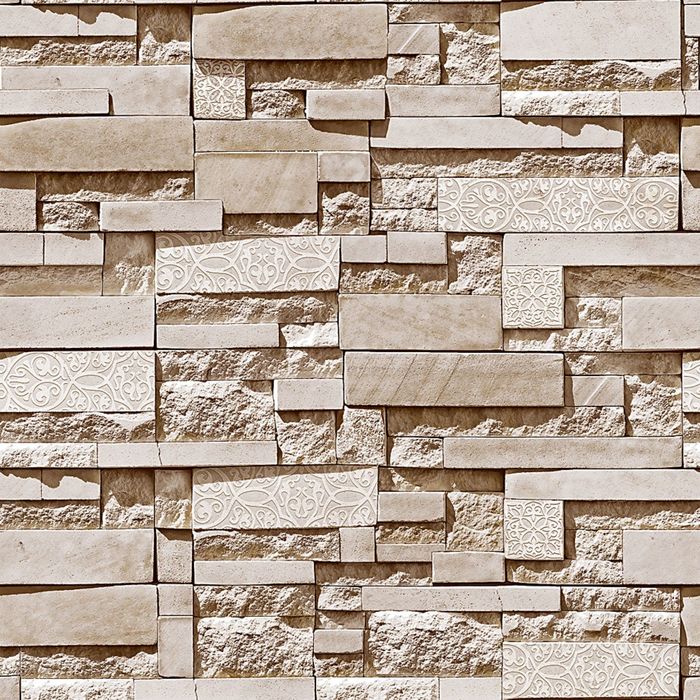 Обои виниловые на бумажной основе Wallberry 28313 "Фортеза", 0,53х10 м