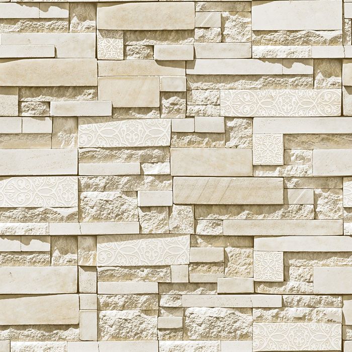 Обои виниловые на бумажной основе Wallberry 2833 "Фортеза", 0,53х10 м