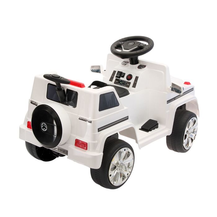 Электромобиль "Гелик", радиоуправление, активная подвеска, цвет белый