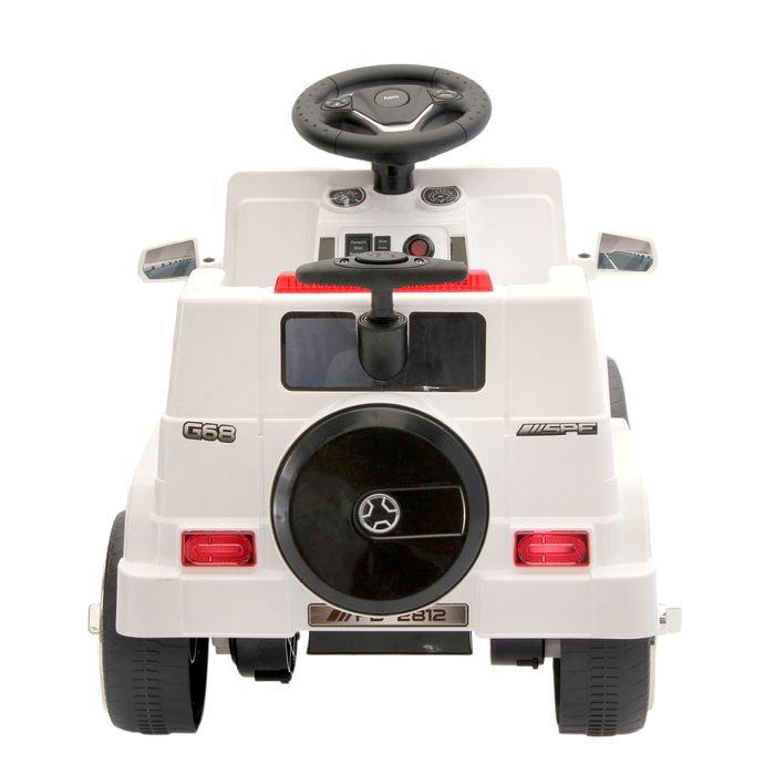 Электромобиль "Гелик", радиоуправление, активная подвеска, цвет белый
