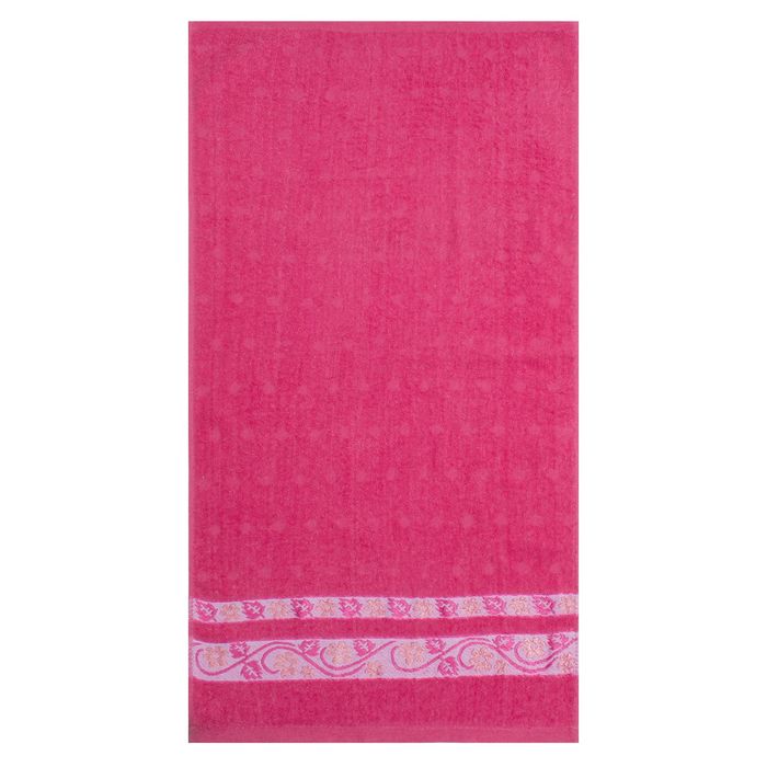 Полотенце махровое Мальвина розовый 50х90, хлопок 100 %,плотность 380 гр/м