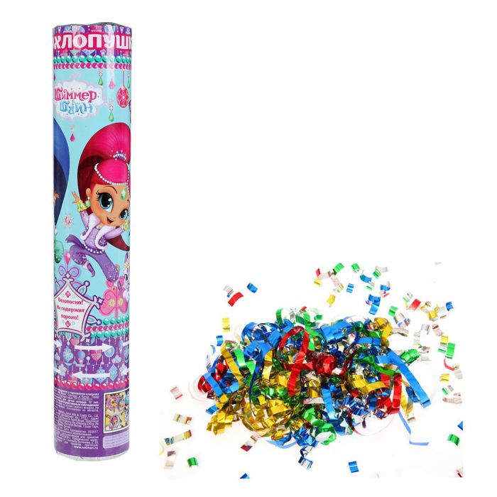 Хлопушка поворотная Shimmer and Shine, 28 см
