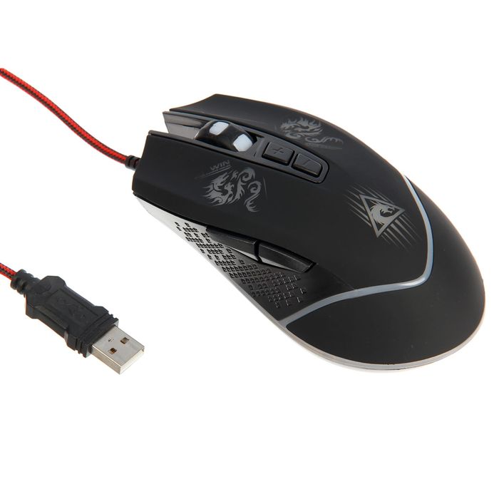 Игровая мышь Xtrike Me GM-502, USB 6-ти кноп, оптическая, 4 цветная подсветка.