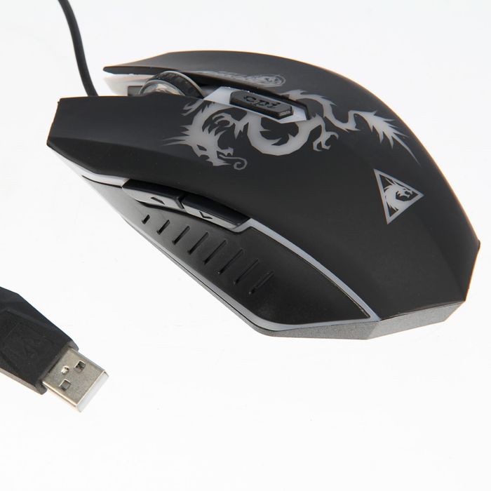 Игровой комплект Xtrike Me MK-801, (клавиатура и 6-кноп.опт.мышь с 7-цвет.подсветкой).