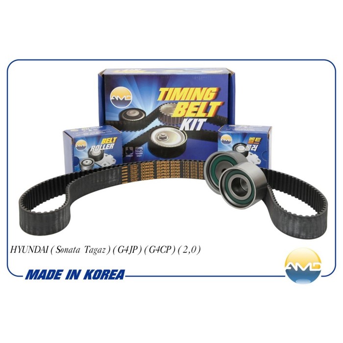 Ремень ГРМ комплект  AMD AMDKITBR8