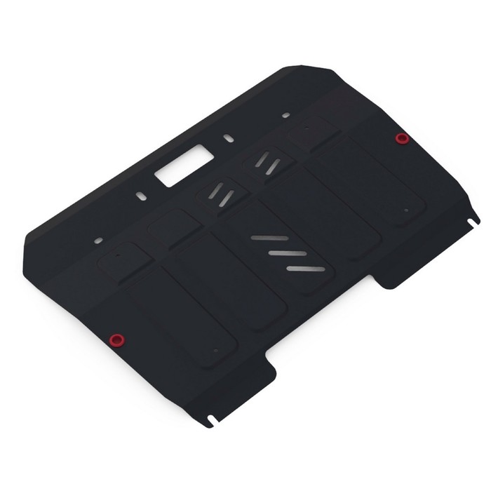 Защита картера и КПП АвтоБРОНЯ для Mazda CX-9 (V - 3.7) 2007-2012 2012-2015, крепеж в комплекте, сталь, 2 мм, 111.03806.3