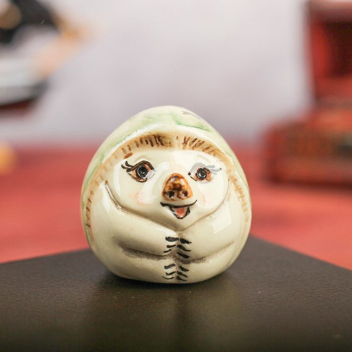 Фигурка «Ёжик», майолика, микс