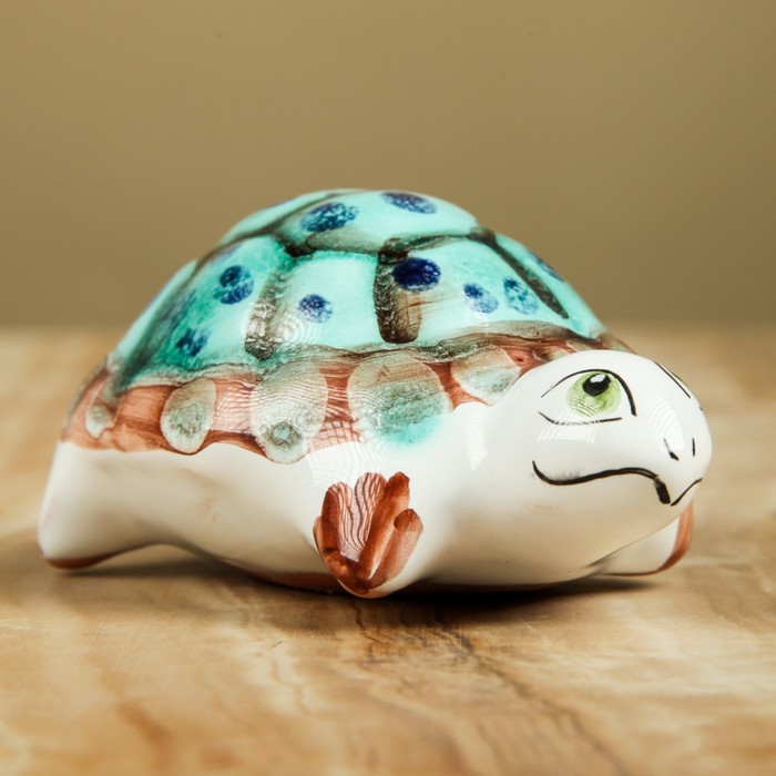 Фигурка "Черепашка" майолика МИКС 3,5см