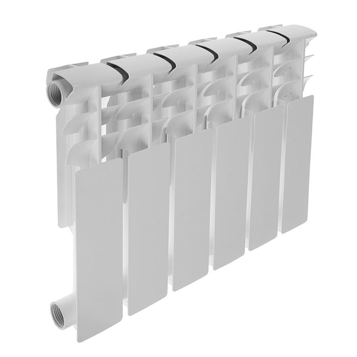 Радиатор алюминиевый "Тепловатт", 350х80, 6 секций