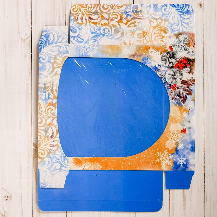 Коробочка для пончиков «Новогоднее волшебство», 20 х 20 х 5 см