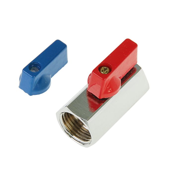 Кран шаровой ProFactor MINI, 1/2" внутренняя, хромированный