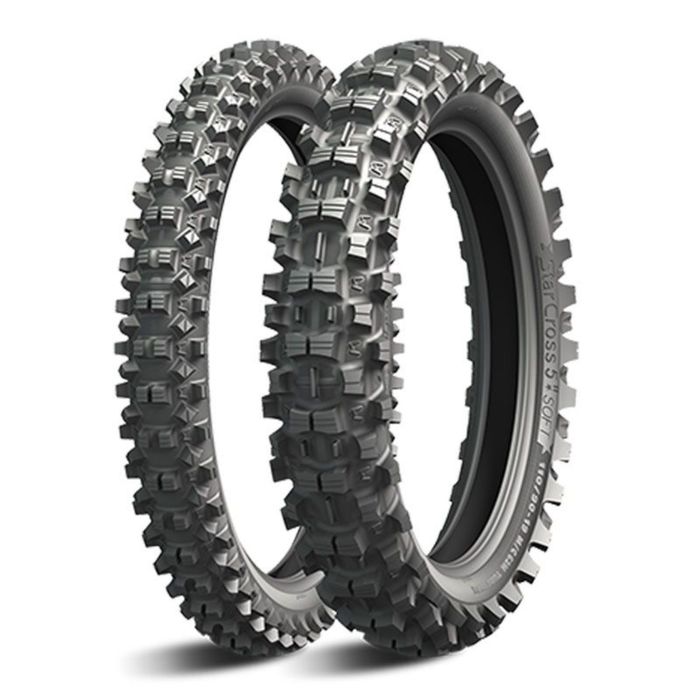 Мотошина Michelin Starcross 5 SOFT  110/90 R19 62M TT Rear Кросс