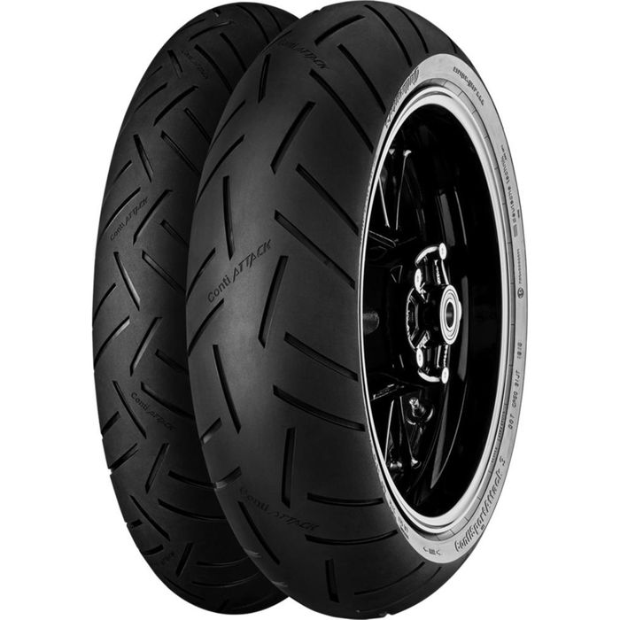 Мотошина Continental ContiSportAttack3 120/60 R17 55W TL Front Спорт