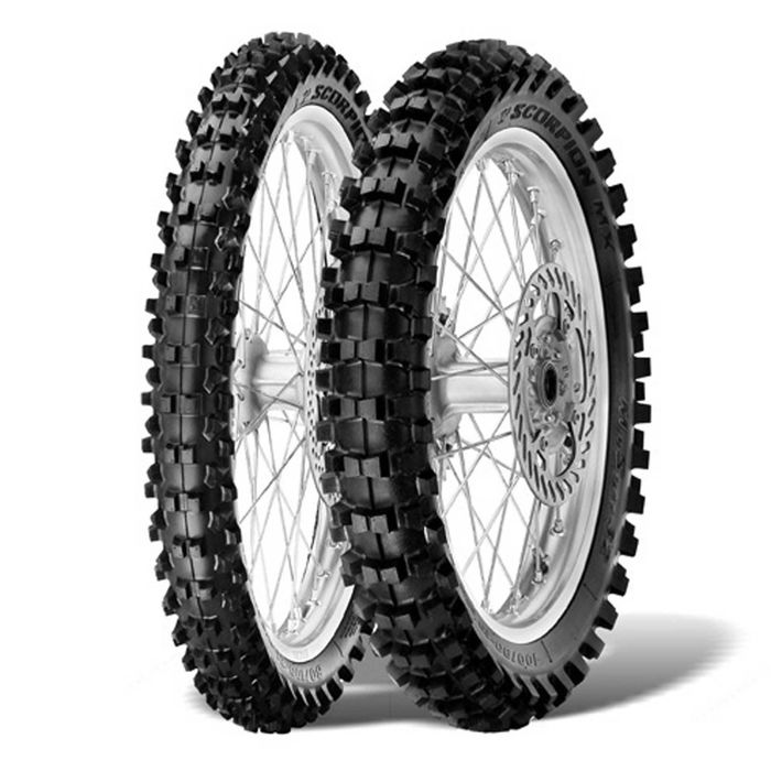 Мотошина Pirelli Scorpion MX Mid Soft 32 70/100 R17 40M TT Front Кросс