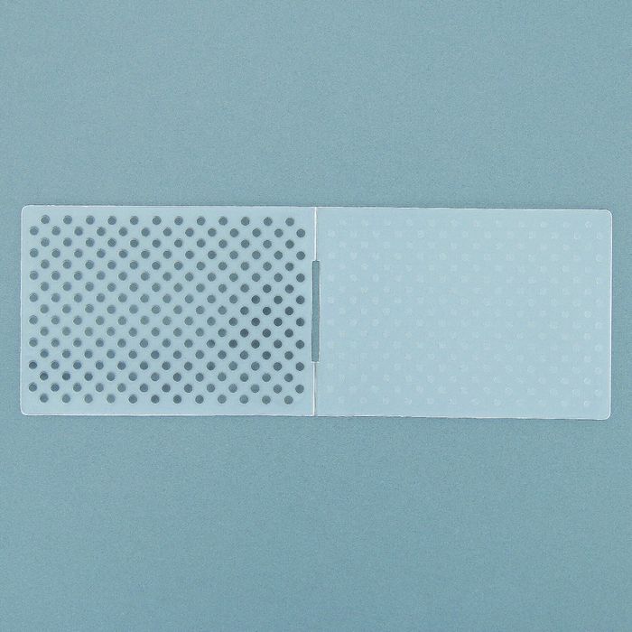 Трафарет для эмбосирования пластик "Горошек" 29,5х10,5 см