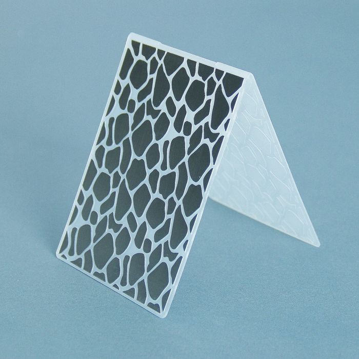 Трафарет для эмбосирования пластик "Питон" 29,5х10,5 см