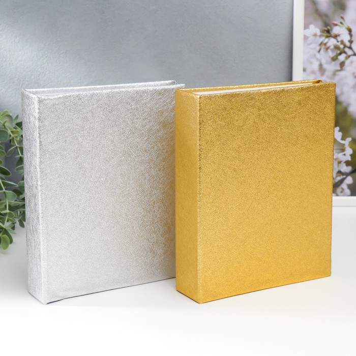 Фотоальбом на 200 фото 10х15 см "Нити" МИКС 23х17,7х5,3 см