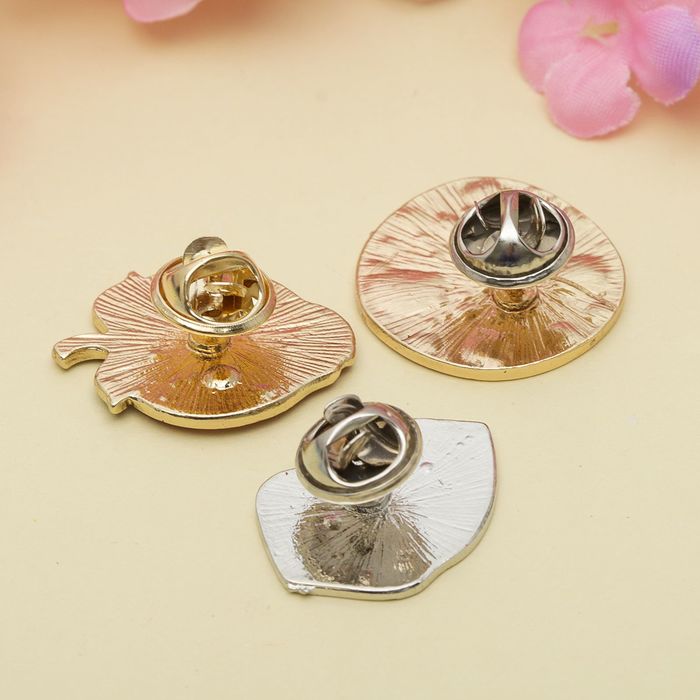 Набор значков "Сладости", разноцветный в золоте