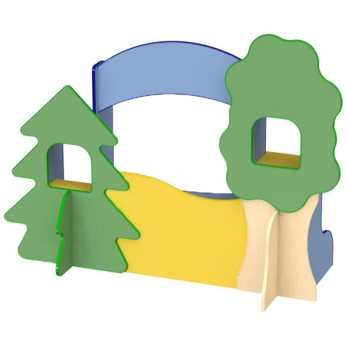 Уголок для театральной деятельности "Полянка", МИКС