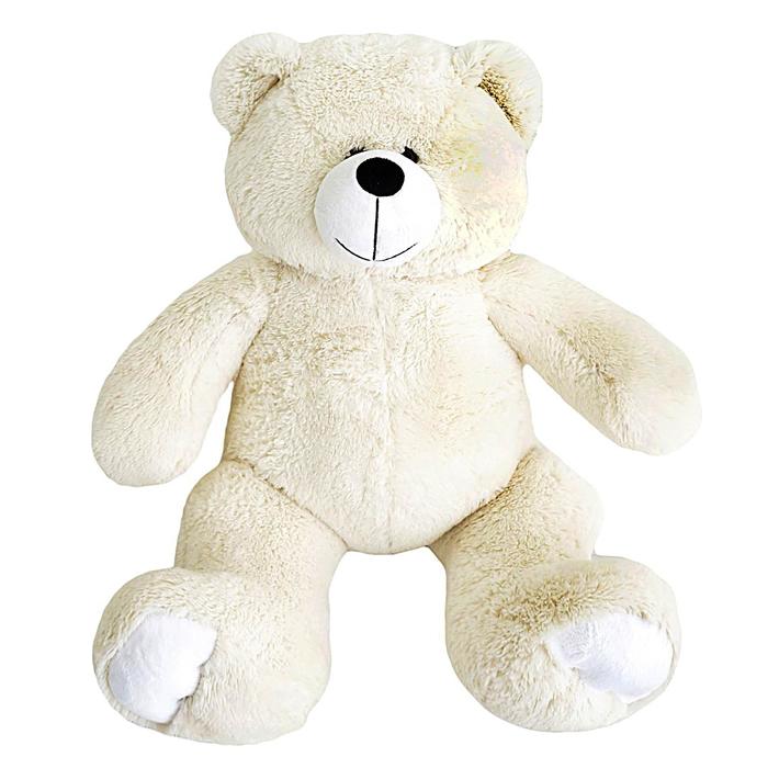 Мягкая игрушка Premium Quality "Мишка Марк", цвет молочный, 85 см