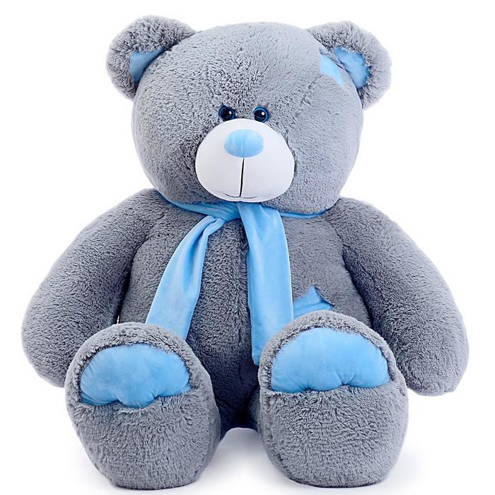 Мягкая игрушка "Мишка Арнольд", Дымчатый "Premium Quality", 125 см