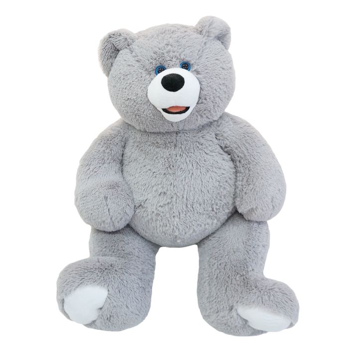 Мягкая игрушка "Мишка Патрик", цвет серый, 85 см