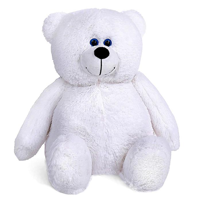 Мягкая игрушка "Мишка ТОМ", цвет белый, 60 см