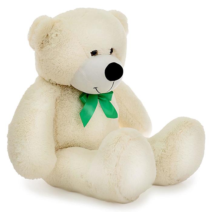 Мягкая игрушка "Мишка Федор", цвет молочный, 105 см, МИКС