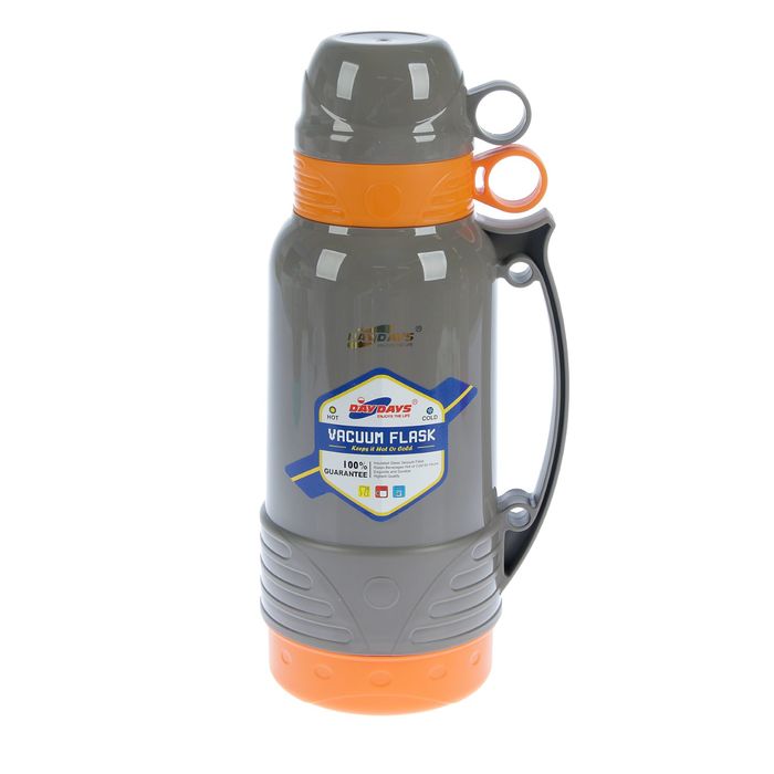 Термос 1800 мл «Фэнтэзи», с ручкой, 2 кружки, микс, 15х30 см