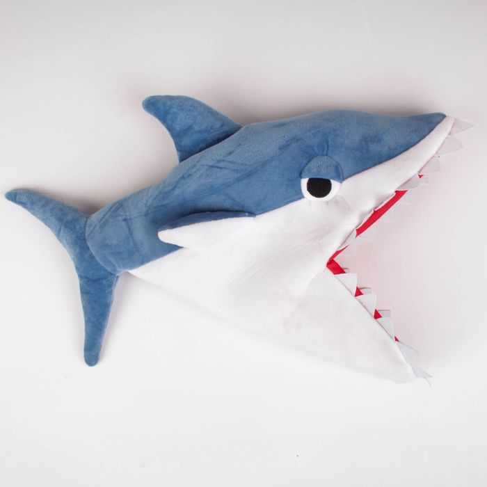 Мягкая игрушка "Шапка Челюсти", цвет синий, 50 см