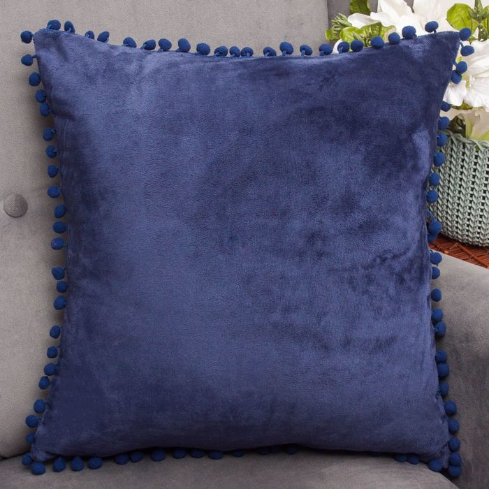 Наволочка декоративная "Этель" Лонда синий 45*45 см