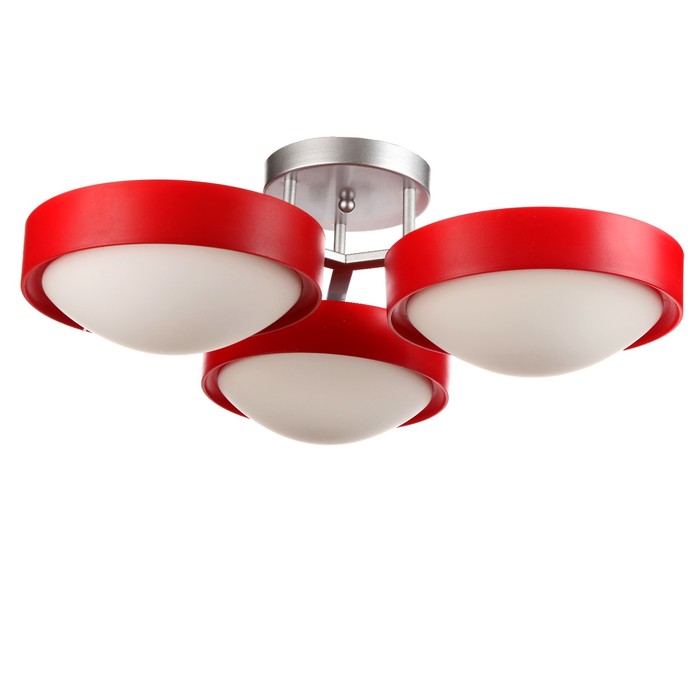 Люстра 1252/3+X289 "Футуризм" Е27 3x60W 20х58х58 см