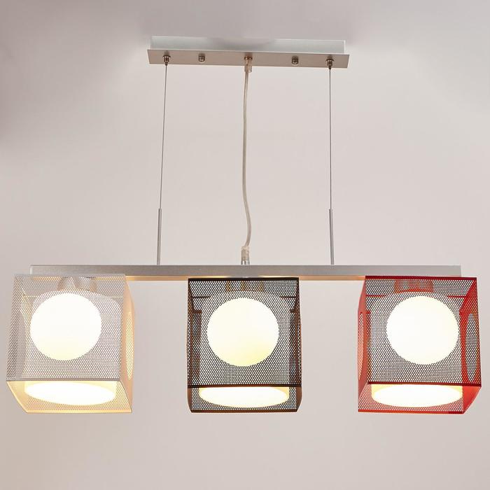 Светильник подвес 2350/3+1853/922 "Альма" Е27 3х60W 100х66х16 см