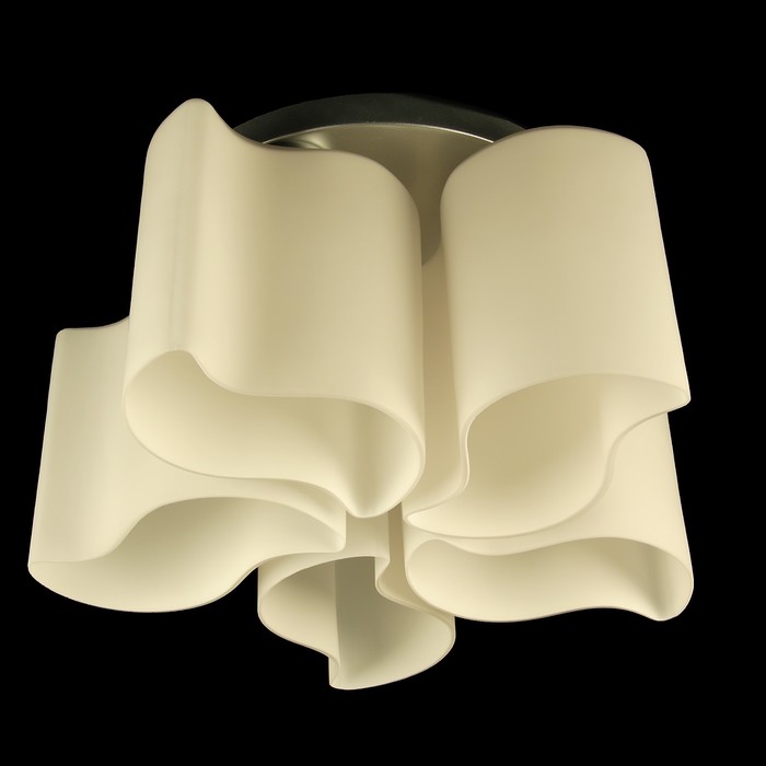 Светильник потолочный 1729/5+1323 "Цветок" Е27 5х60W 23х44х44 см