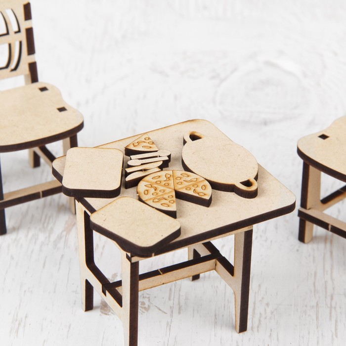 Кукольная мебель "Столовая"