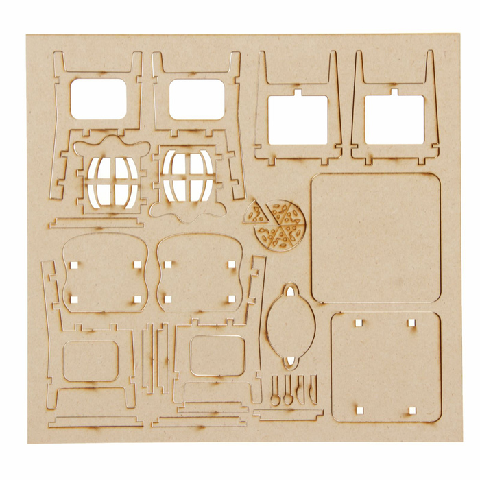 Кукольная мебель "Столовая"