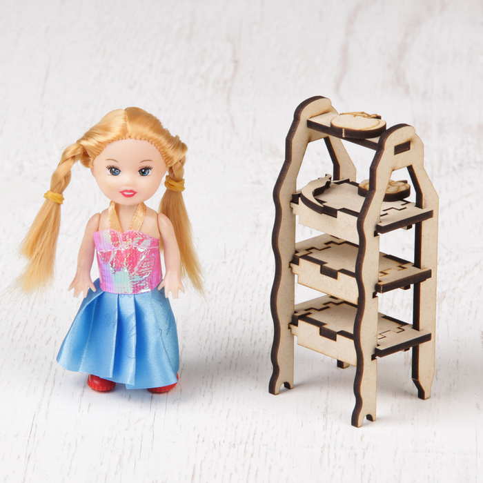 Кукольная мебель "Овощной магазин"