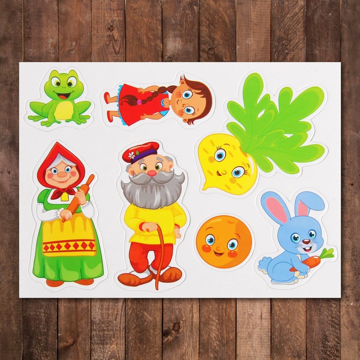 Набор развивающих магнитов "Репка"