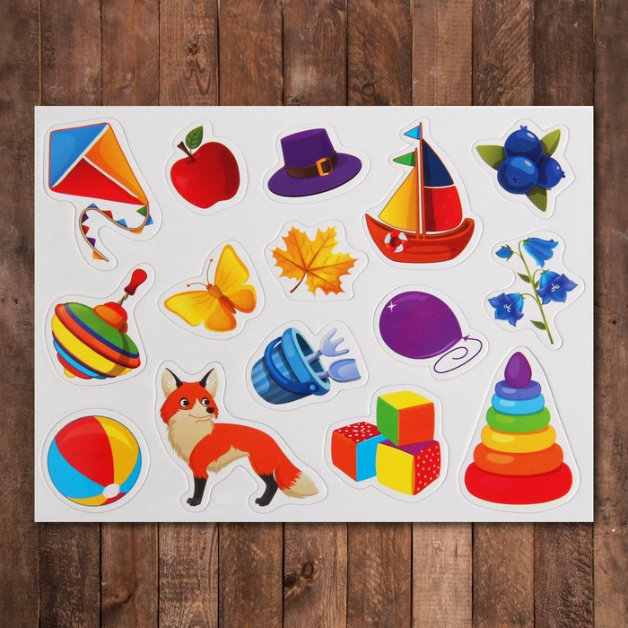 Набор развивающих магнитов "На природе"