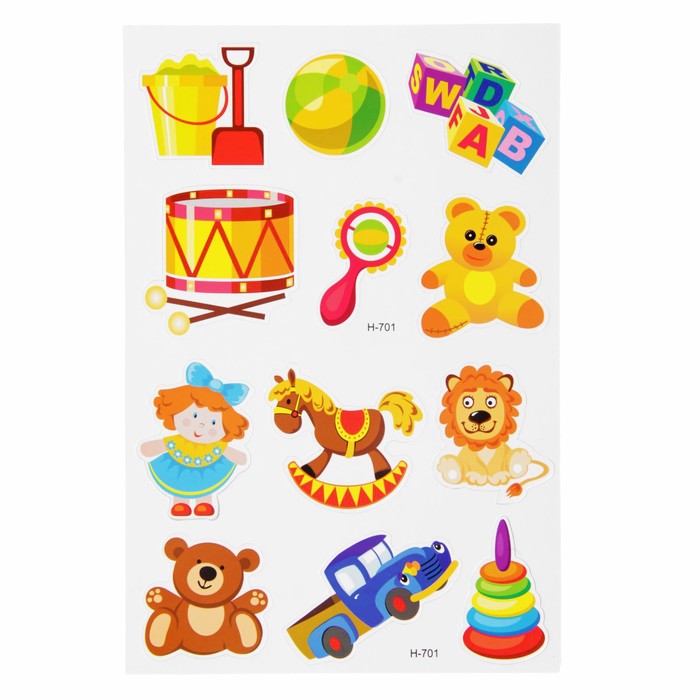 Набор развивающих магнитов "Моя комната"